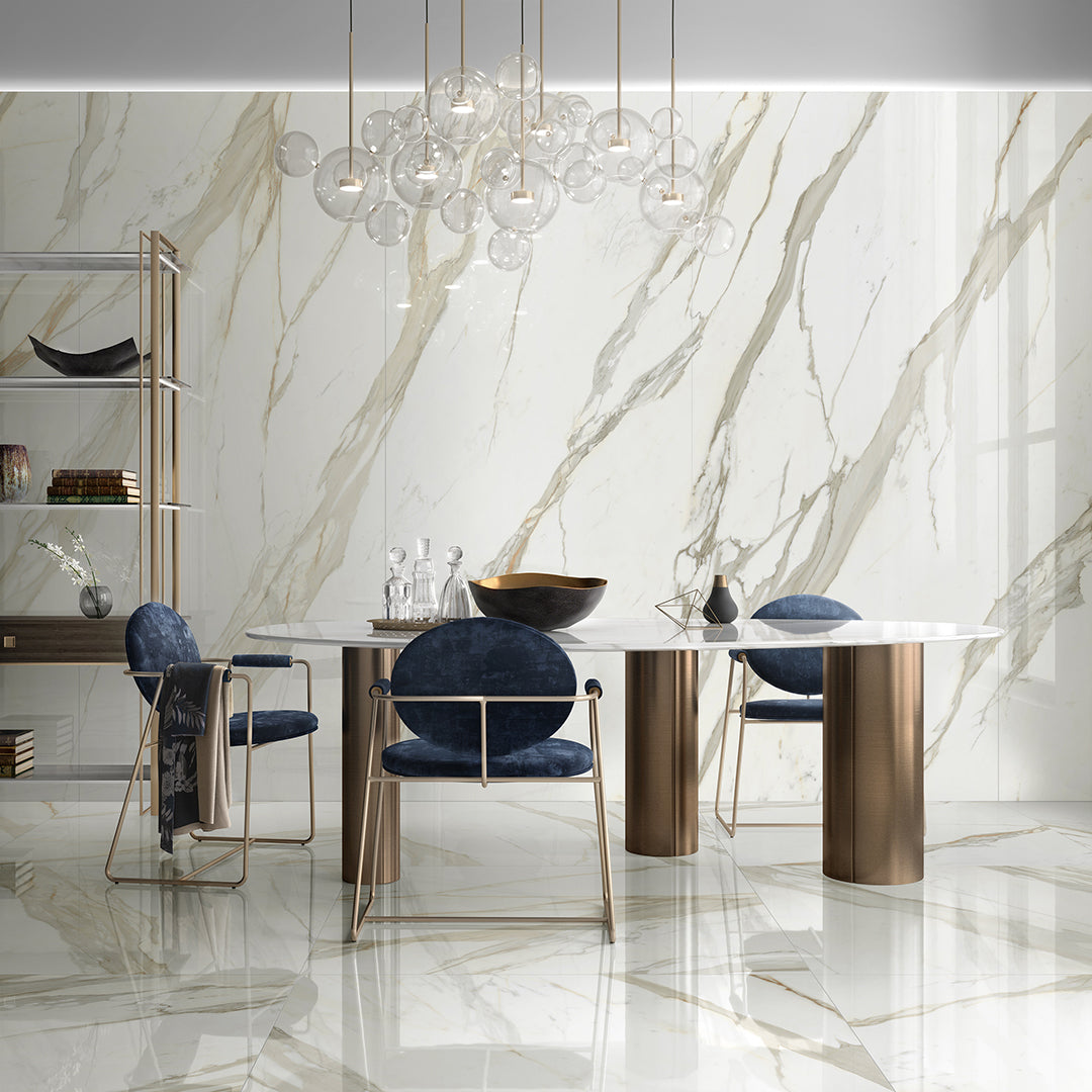 Mirage- CP02 Cosmopolitan Calacatta Gold 32"x32"